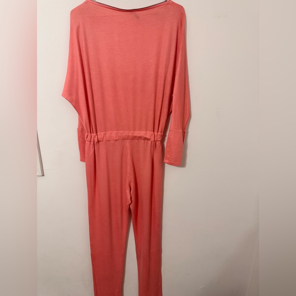 Women's Coral Jumpsuit